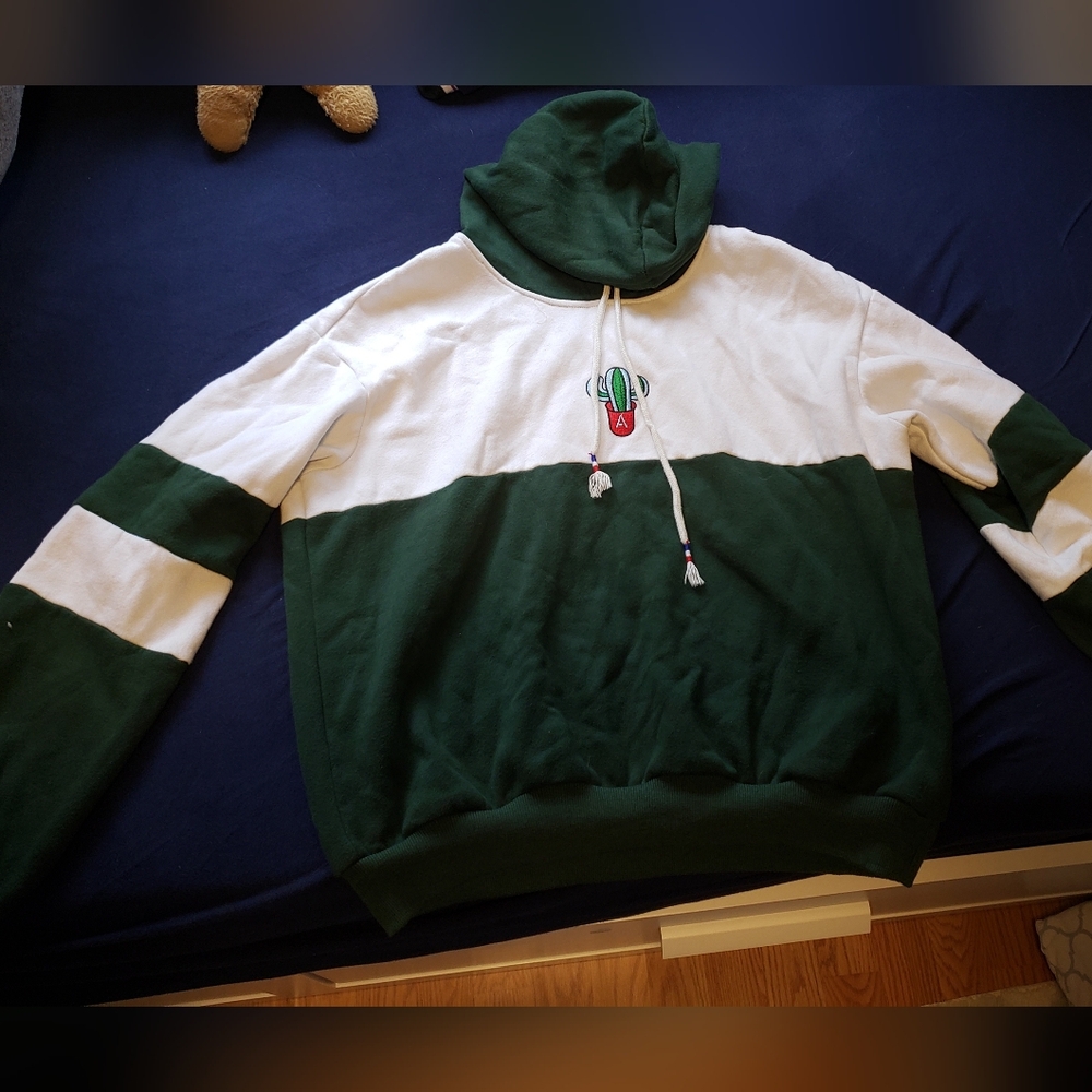 Green Cactus Hoodie